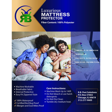 Load image into Gallery viewer, R.B. Luxury Mattress Protectors
